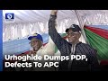 Senator Matthew Urhoghide Dumps PDP, Defects To APC