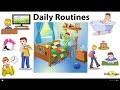 Daily Routines vocabulary