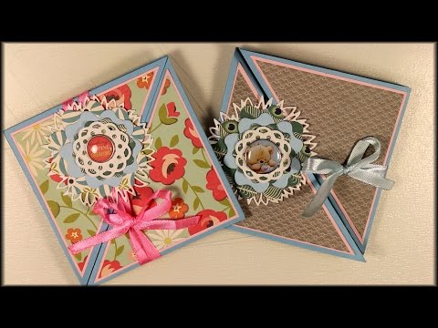Объемные открытки своими руками видео мастер класс