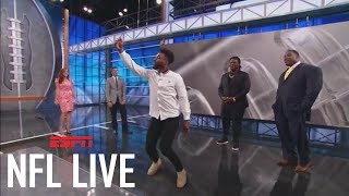 Jarvis Landry And Damon Harrison Show Off Their Best Touchdown Celebrations | NFL Live | ESPN