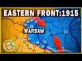 Eastern Front of WW1 animated: 1915