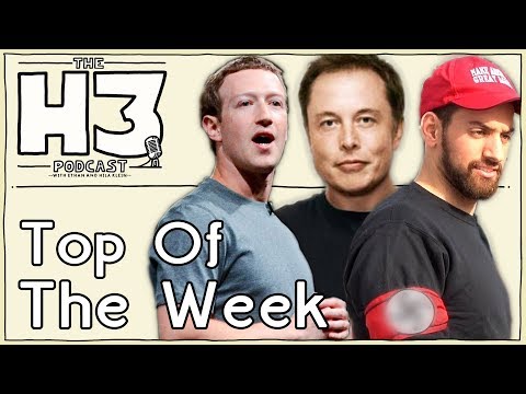 H3 Podcast 21 Was Joey Salads at the Rally & Elon vs. Zuckerberg Top Of The Week 