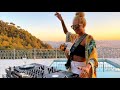 Joy Zahar - Sunset mountain view | Afro House / Indie Dance DJ Set with Live Guitar (watch in 4K)