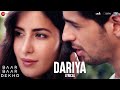 Dariya - Lyrical Video | Baar Baar Dekho | Sidharth Malhotra & Katrina Kaif | Arko