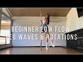 Beginner-Friendly Low Flow Pole Combo: Leg Waves & Rotations ♥ Step-by-Step Pole Dance Tutorial