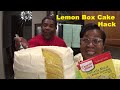 Box Cake Hack #2 | Duncan Hines Perfectly Moist 🍋Lemon Supreme Cake Mix | This Cake Is DELICIOUS!🥰