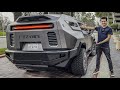 $700 000 REZVANI VENGEANCE - 810 HP! Test drive and full review. Road legal military truck!