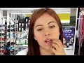 Beautiful woman curiously looks at a man in optician (Social experiment) Reaction