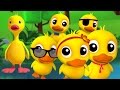 fünf kleinen Enten | Kinderreime Sammlung | beste Kinderlieder Zusammenstellung