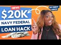 Navy Federal Credit Pledge Loan Hack | $20,000 Approval