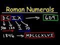 Roman Numerals Explained With Many Examples!