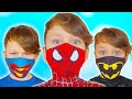 Three colored Masks - Ali turns into magic costumes and helps