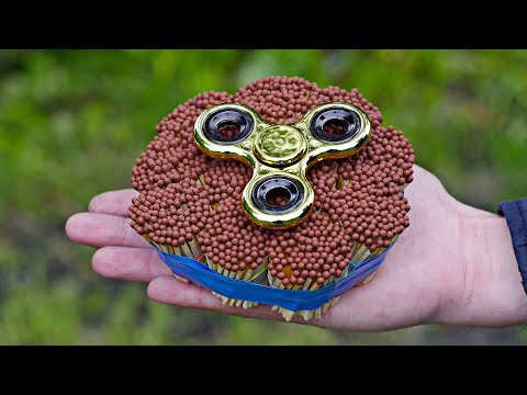 EXPERIMENT FIDGET SPINNER VS Matches