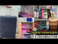 Hostel essentials and Hostel room organization| packing tips and list😍😍🥰