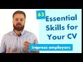 63 valuable skills for your CV | Get noticed and land the best jobs