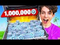 I Surprised My Little Brother with One MILLION VBucks!