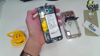 Galaxy S6 Edge / plus Screen Repair, Battery Replacement, Charging Port Fix | How to - GSM GUIDE