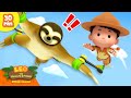 FLYING SLOTH?! | Tree Dwellers | Leo the Wildlife Ranger | Kids Cartoons