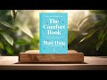 [Review] The Comfort Book (Matt Haig) Summarized