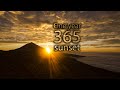 One year, 365 sunset Time-Lapse