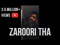 Zaroori tha | Fahad Azeem - Cover