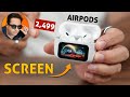 Airpods with Screen for Rs. 2,499 (This is apple clone but worth it!)