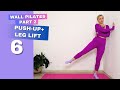 Push-Up+Leg Lift Wall Pilates Workout🎥🔥Wall Pilates Book Part 2 by Erin Madron🔥Beginners&Advanced🔥