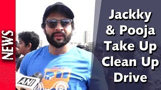 Latest Bollywood News - Jackky Bhagnani And Pooja Bhatt Clean up The Beach - Bollywood Gossip 2017 Latest Bollywood News - Jackky Bhagnani And Pooja Bhatt Clean up The Beach - Bollywood Gossip 2017