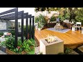 Patio Design Ideas 2024 Backyard Garden Landscaping ideas House Exterior décor /Terrace Pergola idea