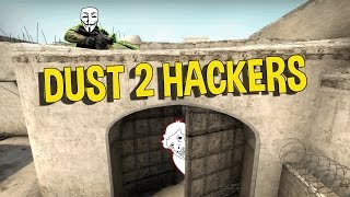CS:GO THE WORST DUST 2 HACKERS - OVERWATCH FUNNY MOMENTS