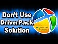 Don't Use Driver Pack Solution | Kshitij Kumar