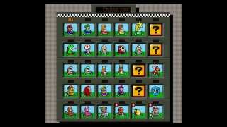 If MarioKart 8 was made for the SNES!