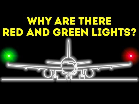 Why Lights at Plane Wings Are Different