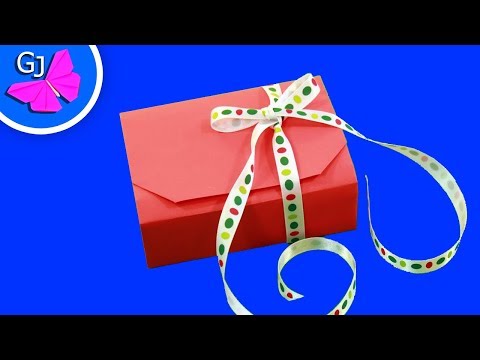 Оригами коробку с сюрпризами Оригами коробку с сюрпризами