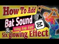 How To Add Bat Sound In  Cricket Video||  Cap Cut Cricket Video Editing 🏏
