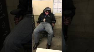The best reaction to a vr roller coaster you'll ever see nsfw