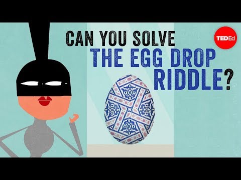 Can you solve the egg drop riddle Yossi Elran