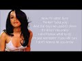 Aaliyah - miss you (lyrics)