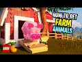 How To Tame And Recruit Animals In Lego Fortnite 🐷Farm Friends Update Details