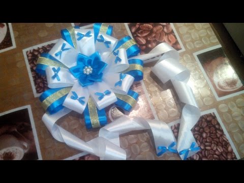 Бант на выписку сделать своими руками Бант на выписку сделать своими руками