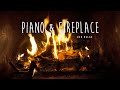 Relaxing Piano Music and Fireplace 24/7 - Sleep, Meditate, Study, Relax, Stress Relief