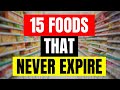 15 Foods to Stockpile That NEVER EXPIRE - Start Prepping!
