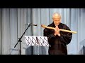 Shakuhachi Flute Grandmaster Performs