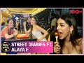 Street Diaries ft. Alaya F | Alaya enjoys momos, talks about Akshay Kumar, Rajkummar Rao