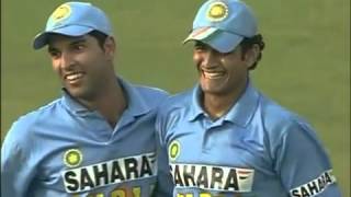 Pakistan vs India 2004 Samsung Cup 4th ODI Match Highlights
