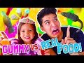 Download GUMMY vs. REAL FOOD! ft Princess Gorgeous mp4 3gp mp3 videos - waplic