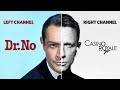 I accidentally created the most powerful Bond theme --- (Left / Right Mix) - Dr. No / Casino Royale