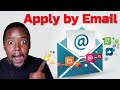 How to Apply for a Job by Email in 2024 and Get The Job Interview