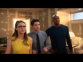 Barry explains multiverse to team Supergirl
