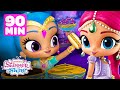 Shimmer and Shine Get the Food Party Started! 🍭 w/ Leah | 90 Minute Compilation | Shimmer and Shine